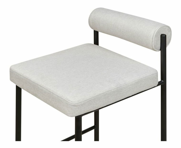 Set 2 ks barových stoličiek Aage (sivá)