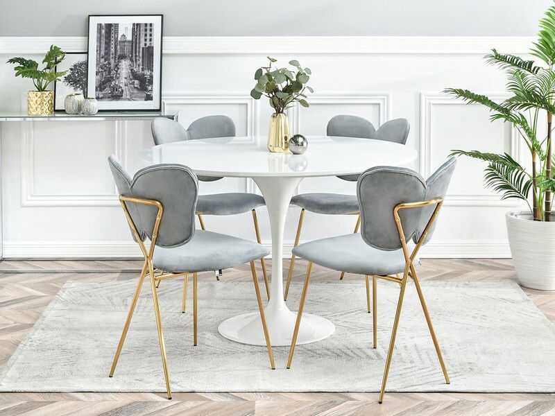 Stolica Wrangler (siva + zlatna)