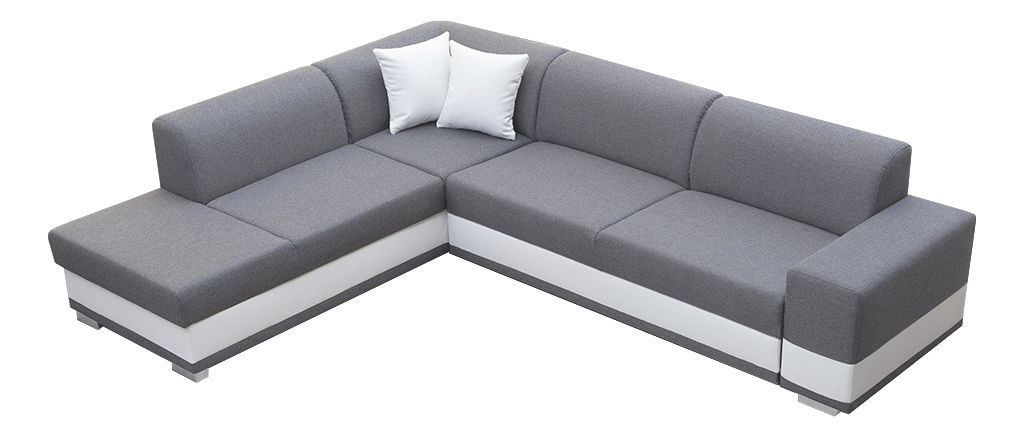 Sarok kanapé Darcia (szürke) (B)