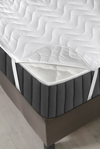 Protecție saltea 150 x 200 cm Quiztec (alb)