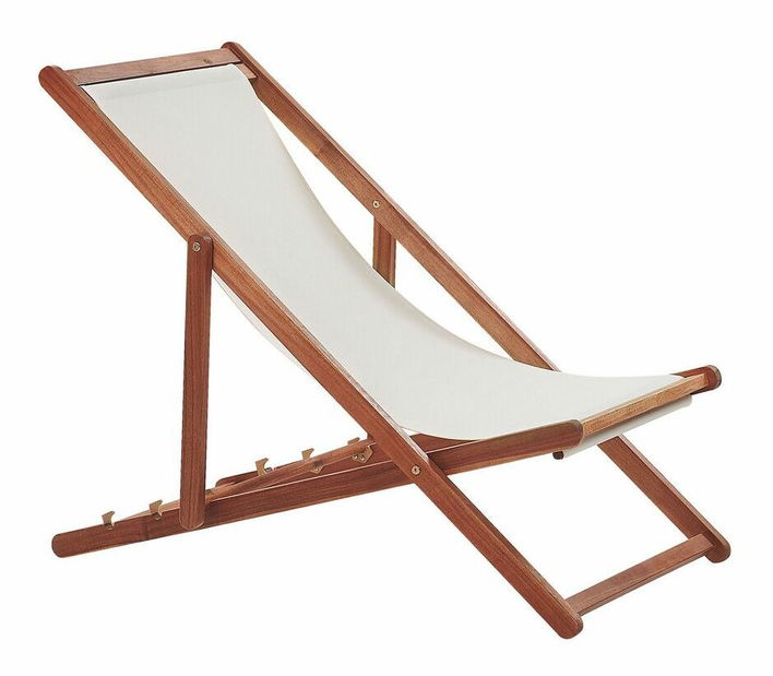 Set 2 vrtne ležaljke s rezervnim presvlakama Antio (svijetlo drvo akacije + više boja)