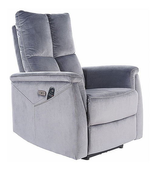 Széthúzható fotel Noel (szürke)