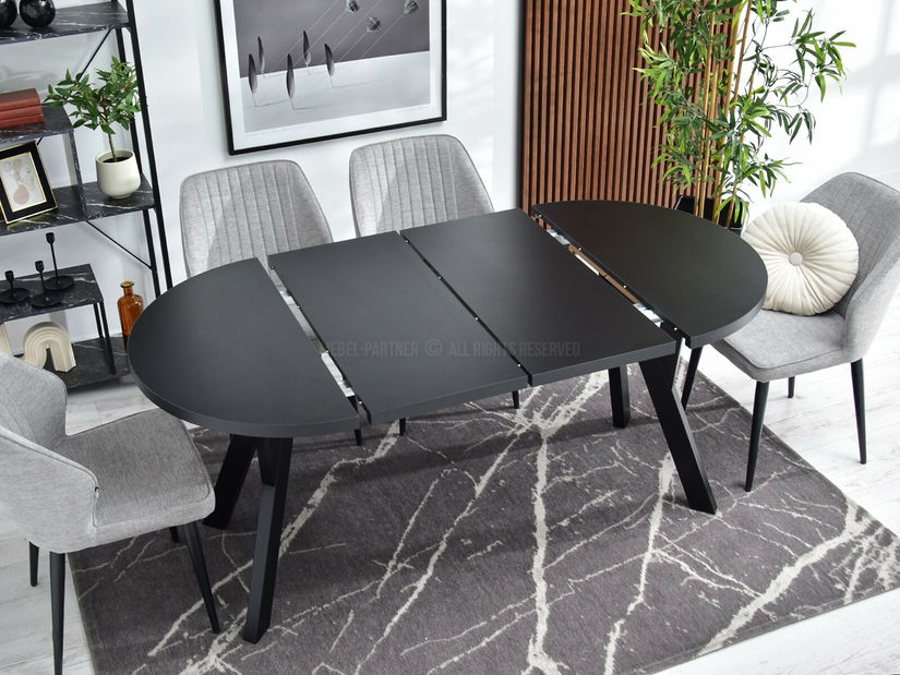 Étkezőasztal Bulgaria (fekete + krém)