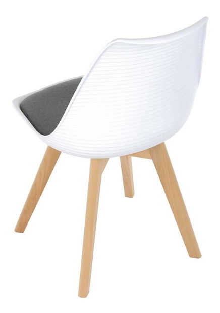 Scaun sufragerie Consulares (alb + gri)