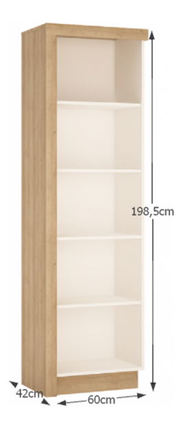 Polcos szekrény Leonardo (J)