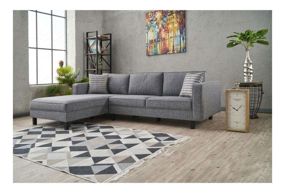 Kutna garnitura Kalen 1 (L) (siva)