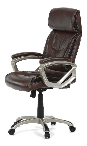 Uredska fotelja Doblemente (tamnosmeđa)