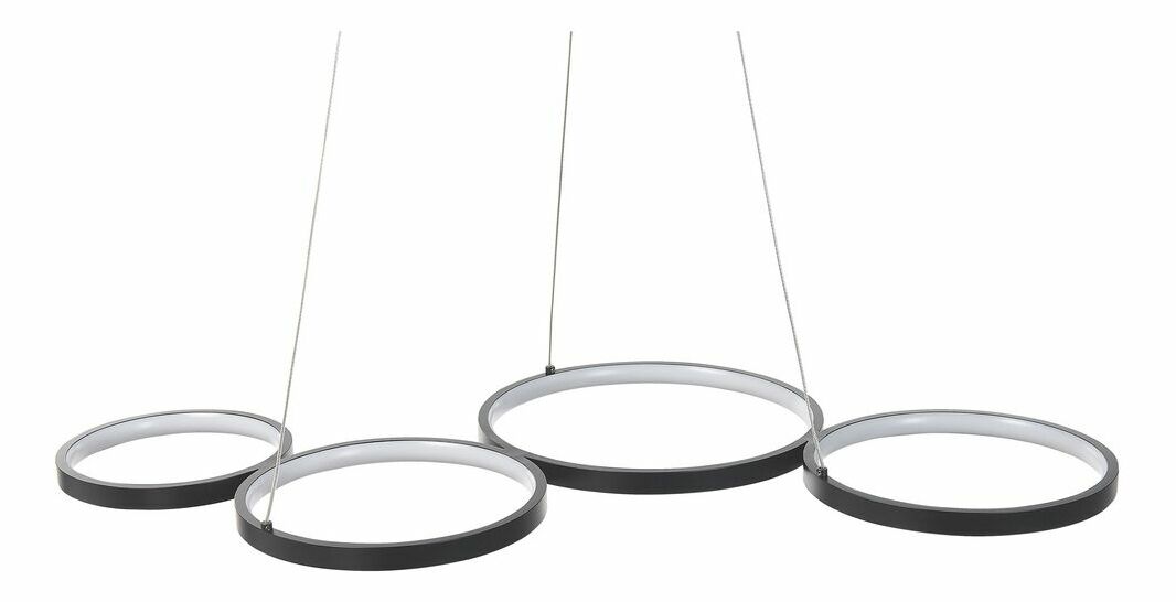 Závesné svietidlo Pibza (čierna)