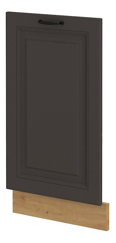 Uși pentru mașina de spălat vase încorporată Sheila -ZM 713 x 446 (stejar artisan + grafit)