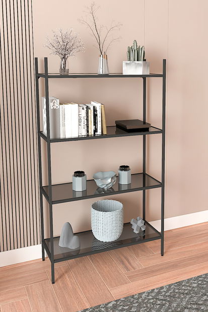 Regal Mortha (crna + dimljeno staklo)