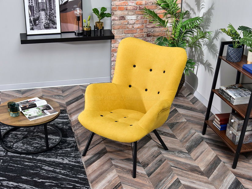 Fotoliu relax Dawntawn (negru)