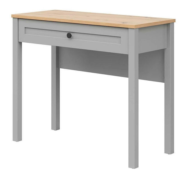 Masă de toaletă Salga 13 (gri arctic + stejar artisan) 