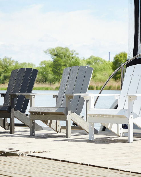 Vrtna stolica Adack (tamno siva)