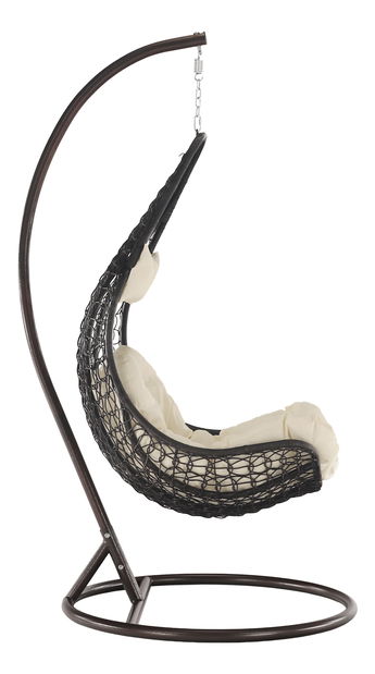 Viseća fotelja za ljuljanje Avalanche 2 NEW (smeđa + krem)