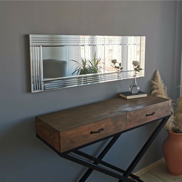 Oglindă Silvery I (argintiu)