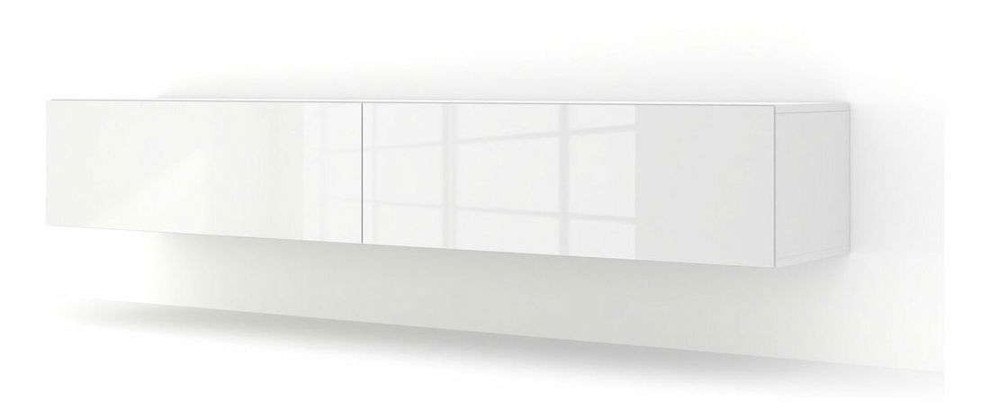 Masă TV Banksy 180 (alb lucios)