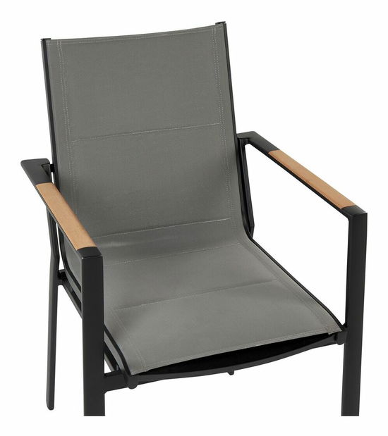 Set vrtnih stolica (6 kom.) Bunny (crna)