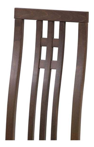 Blagovaonska stolica Bebidas (orah + bež)