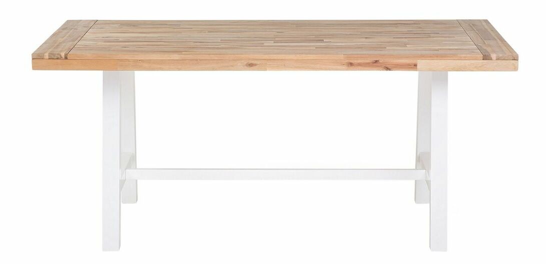 Záhradná jedálenská sada Scalia (biela)