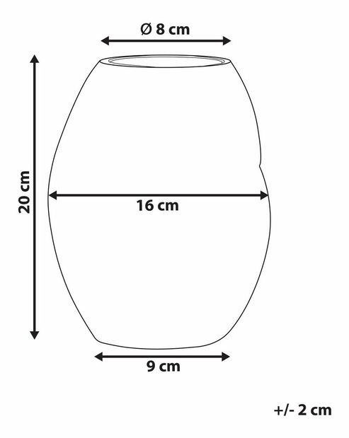 Vază Glade (portocaliu)