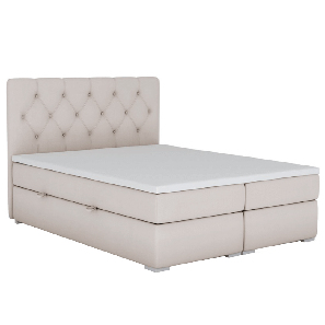 Franciaágy Boxspring 180 cm Elaine (matracokkal)