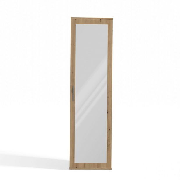 Dulap de haine Dialogos 1 (stejar artisan) (cu oglindă)