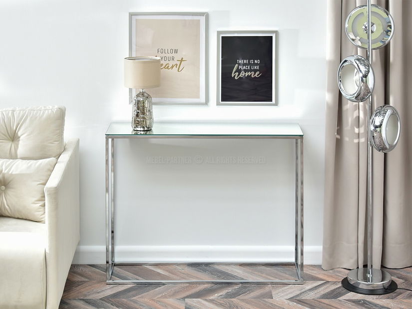 Konzolový stolík Bella Kons (chrómová)
