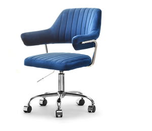 Stolička Merylyn (námornícka + chrómová)