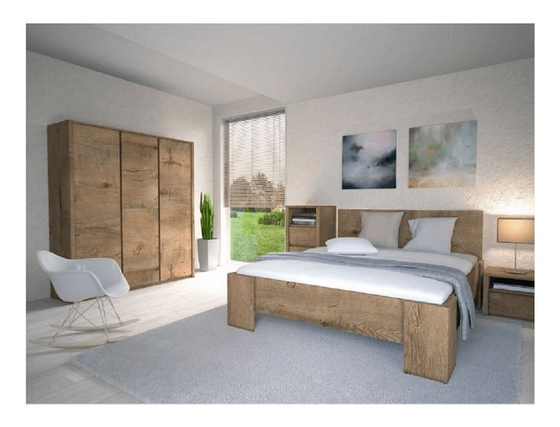 Manželská posteľ 180 cm Modestus L2 (s roštom)