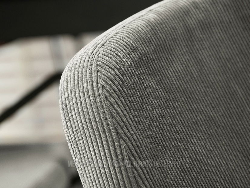 Stolička Ulrika (sivá + čierna)