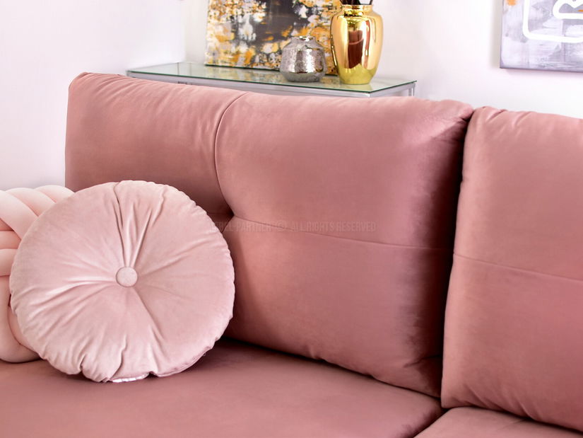 Pohovka dvojsedačka Lasciare (čierna)