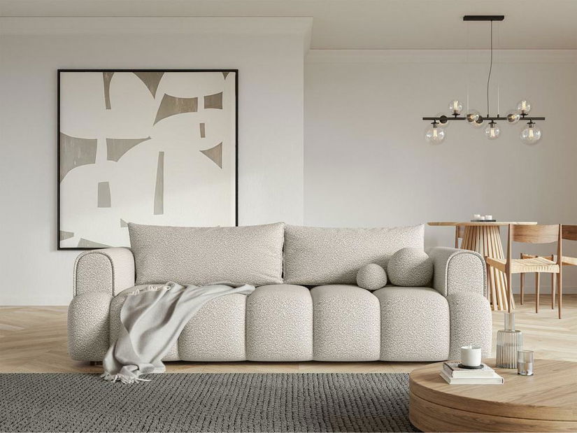 Trosjed Didier (svijetlobež + crna)