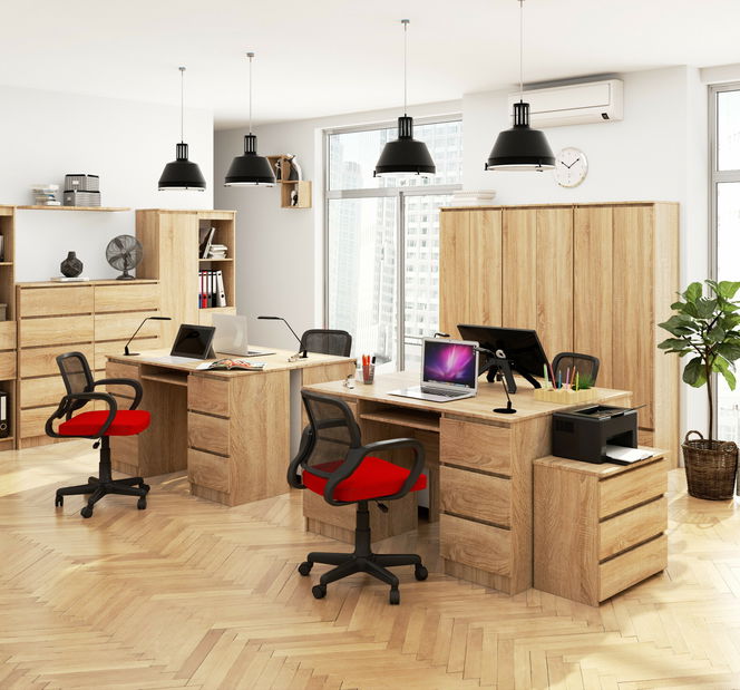 Masă PC Behati (stejar sonoma)