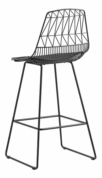 Set barskih stolica 2 kom. Pesto (crna)
