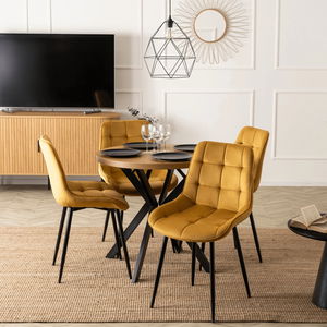 Étkezőszék Clavar (mustár) 