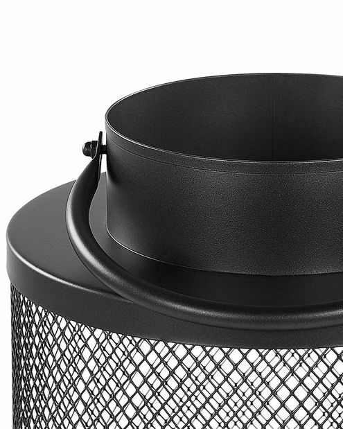 Svietnik 19 cm Yanis (čierna) 