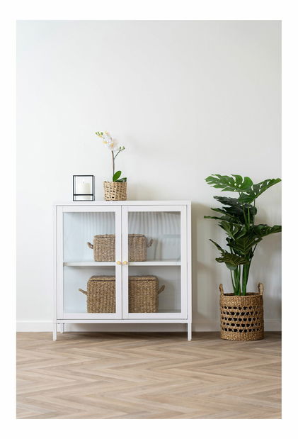 Vitrína Dalmira 2 (biela)