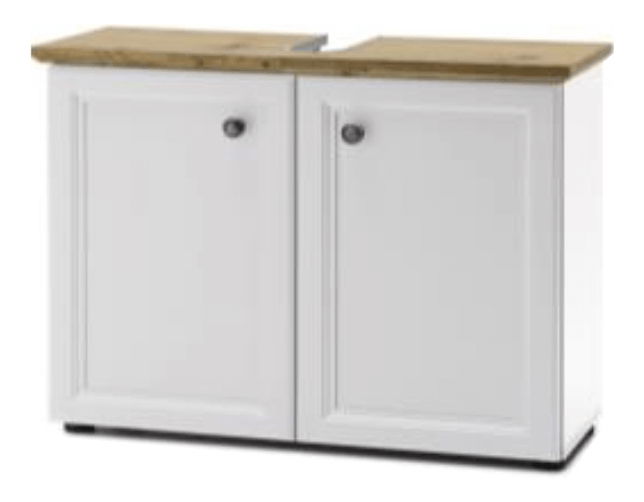 Skrinka pod umývadlo Taryne (biela)