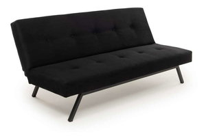 Rozkladacia pohovka Zoria (čierna)