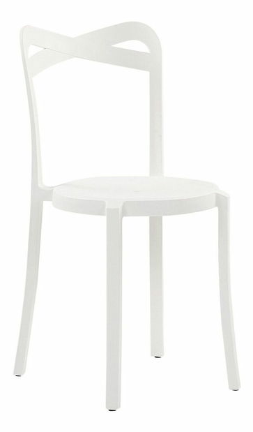 Set 4 ks. jedálenských stoličiek Carey (biela)