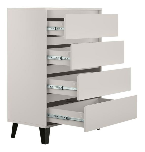 Komoda Brisas 3 (kašmír + čierna) 