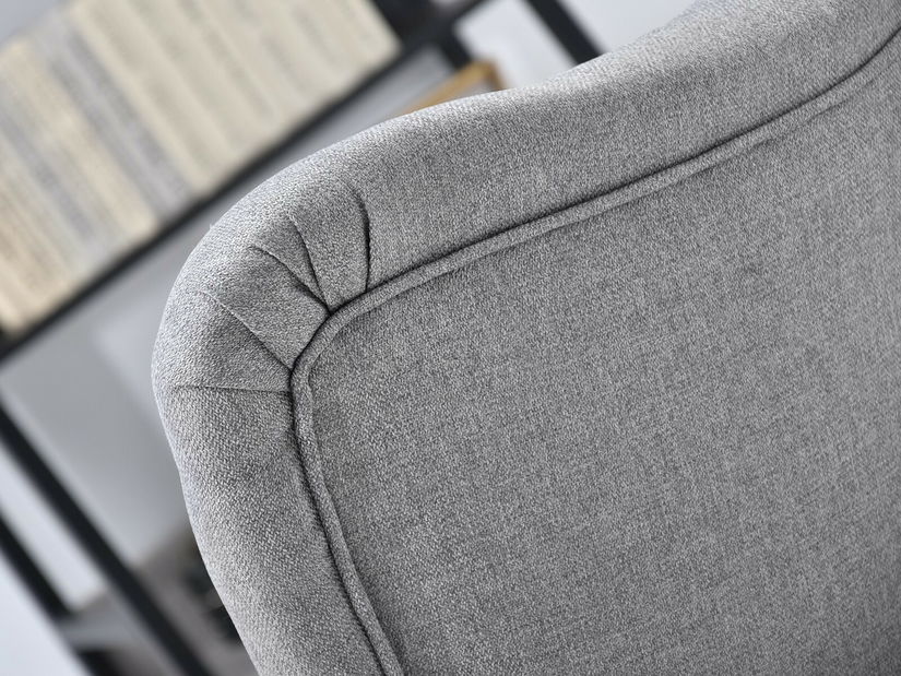 Fotoliu relax Dawntawn (gri + negru)