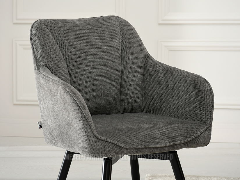 Scaun Bonita (grafit + negru)