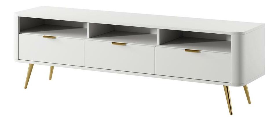 TV skrinka/stolík Ovenia O1 (biela)