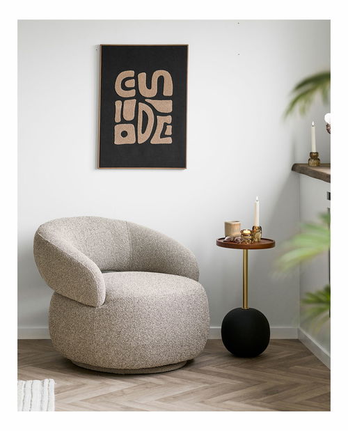 Svietnik 3 ks Csaloria 20 (tmavohnedá)