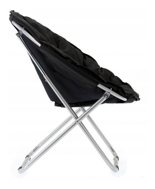 Fotoliu de grădină Ogra (negru)