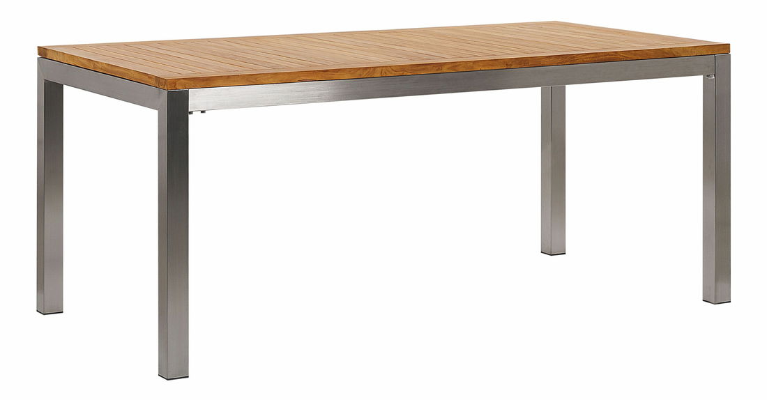 Kerti étkezőszett GROSSO (teak) (barna) (6 személy számára)