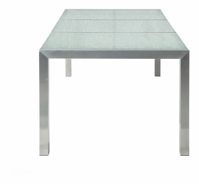 Vrtni blagovaonski set Grosso (bež) (staklena ploča 180x90 cm) (bež stolice)