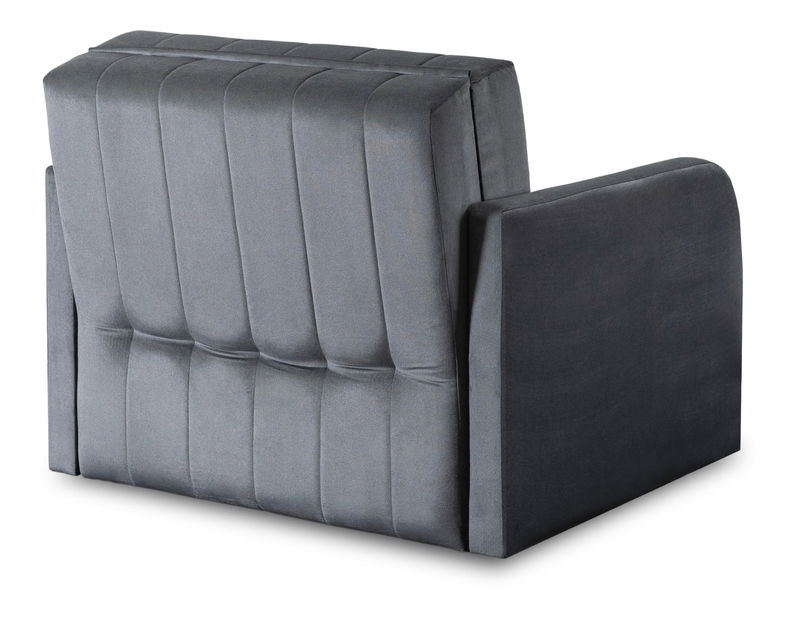 Rozkladacie kreslo 2 ks Verne 1 (sivá) 