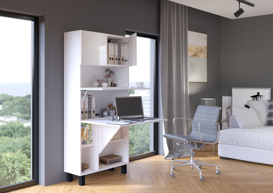 PC stolić Home (bijela sjajna)